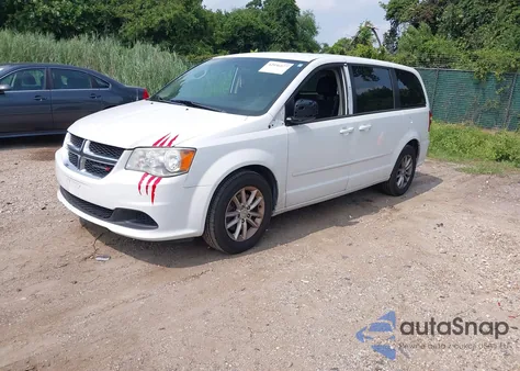 2016 Dodge Grand Caravan Se z USA, uszkodzony, nr VIN 2C4RDGBG7GR143865